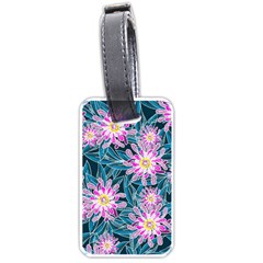 Whimsical Garden Luggage Tags (one Side)  by DanaeStudio
