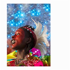African Star Dreamer Small Garden Flag (two Sides) by icarusismartdesigns