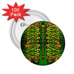 Magical Forest Of Freedom And Hope 2 25  Buttons (100 Pack)  by pepitasart