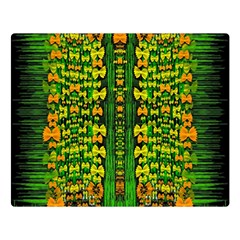 Magical Forest Of Freedom And Hope Double Sided Flano Blanket (large)  by pepitasart