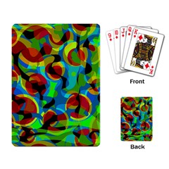 Colorful Smoothie  Playing Card by Valentinaart