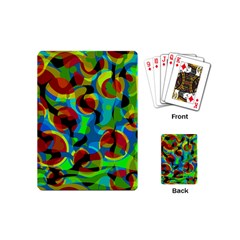 Colorful Smoothie  Playing Cards (mini)  by Valentinaart