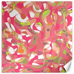 Pink Smoothie  Canvas 12  X 12   by Valentinaart