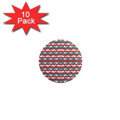Geometric Waves 1  Mini Magnet (10 Pack)  by dflcprints