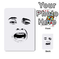Scared Woman Expression Multi-purpose Cards (rectangle)  by dflcprints