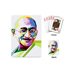 Ghandi Playing Cards (mini)  by bhazkaragriz