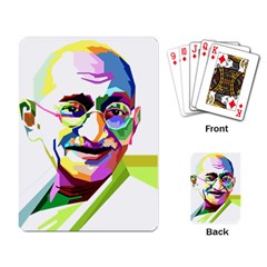 Ghandi Playing Card by bhazkaragriz
