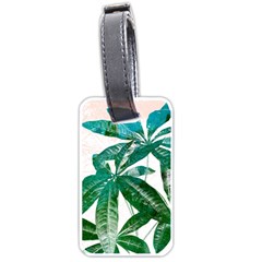Pachira Leaves  Luggage Tags (one Side)  by DanaeStudio