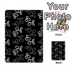 Elegance - gray Multi-purpose Cards (Rectangle)  Back 9