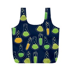 Science Geek Full Print Recycle Bags (m)  by BubbSnugg
