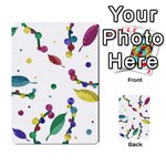 Abstract floral design Multi-purpose Cards (Rectangle)  Back 2
