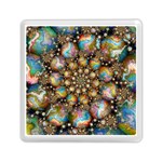 Marbled Spheres Spiral Memory Card Reader (Square)  Front