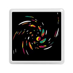 Colorful Twist Memory Card Reader (square)  by Valentinaart