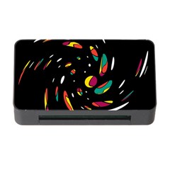 Colorful Twist Memory Card Reader With Cf by Valentinaart
