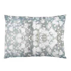 Light Circles, Watercolor Art Painting Pillow Case (two Sides) by picsaspassion