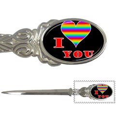 I Love You Letter Openers by Valentinaart