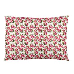 Gorgeous Pink Flower Pattern Pillow Case (two Sides) by Brittlevirginclothing