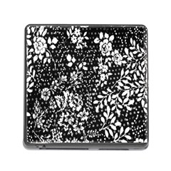 Flower Memory Card Reader (square) by Brittlevirginclothing