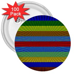 Pattern Background 3  Buttons (100 Pack)  by Amaryn4rt