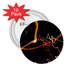 Abstract 2 25  Buttons (10 Pack)  by Amaryn4rt