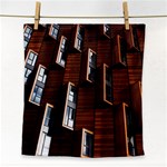 Abstract Architecture Building Business Face Towel Front