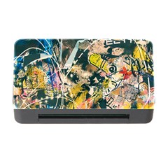 Art Graffiti Abstract Vintage Lines Memory Card Reader With Cf by Amaryn4rt