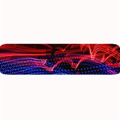 Lights Abstract Curves Long Exposure Large Bar Mats by Amaryn4rt