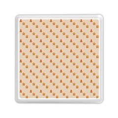 Christmas Wrapping Paper Memory Card Reader (square)  by Amaryn4rt