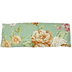 Vintage Pastel Flower Body Pillow Case (dakimakura) by Brittlevirginclothing