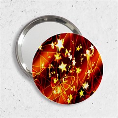 Background Pattern Lines Oval 2 25  Handbag Mirrors by Amaryn4rt
