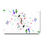 Star Structure Many Repetition Small Doormat  24 x16  Door Mat