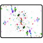 Star Structure Many Repetition Fleece Blanket (Medium)  60 x50  Blanket Front