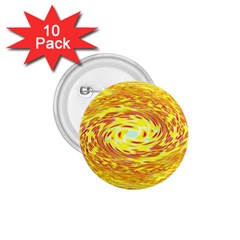 Yellow Seamless Psychedelic Pattern 1 75  Buttons (10 Pack) by Amaryn4rt