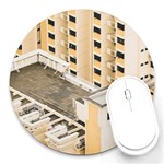 Apartments Architecture Building Round Mousepads Front