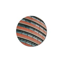 Architecture Building Glass Pattern Golf Ball Marker (4 Pack) by Amaryn4rt