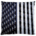 Architecture Building Pattern Large Flano Cushion Case (Two Sides) Front