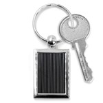 Background Lines Design Texture Key Chains (Rectangle)  Front