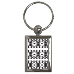 Pattern Background Texture Black Key Chains (rectangle)  by Nexatart