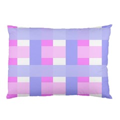 Gingham Checkered Texture Pattern Pillow Case by Nexatart