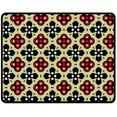 Seamless Tileable Pattern Design Double Sided Fleece Blanket (medium)  by Nexatart