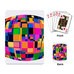 Color Focusing Screen Vault Arched Playing Card by Nexatart