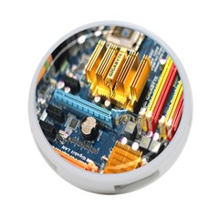 Technology Computer Chips Gigabyte 4-port Usb Hub (one Side) by Nexatart