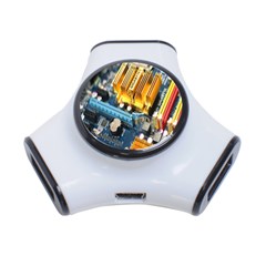 Technology Computer Chips Gigabyte 3-port Usb Hub by Nexatart