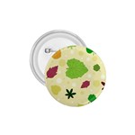 Leaves Pattern 1.75  Buttons Front