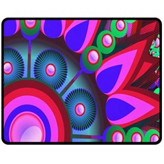 Abstract Digital Art  Fleece Blanket (medium)  by Nexatart