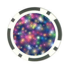 Abstract Background Graphic Design Poker Chip Card Guard (10 Pack) by Nexatart