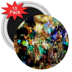 Abstract Digital Art 3  Magnets (10 Pack)  by Nexatart