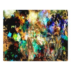 Abstract Digital Art Double Sided Flano Blanket (large)  by Nexatart