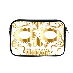 Sugar Skull Bones Calavera Ornate Apple Macbook Pro 13  Zipper Case by Nexatart