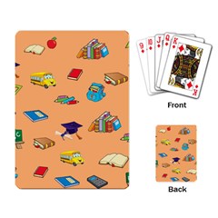 School Rocks! Playing Card by athenastemple